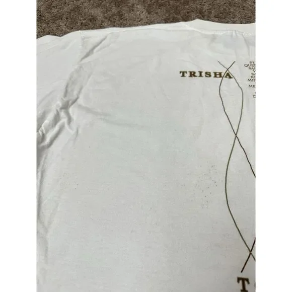 Vintage Mens Tshitr Country Trisha Yearwood 2000 tour t shirt, Music Size XL - Picture 9 of 13
